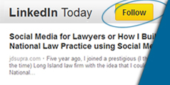 Follow JD Supra on LinkedIn Today